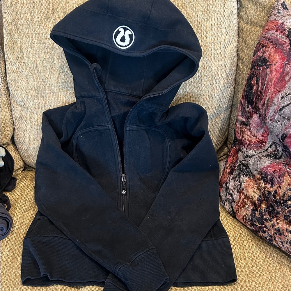 Lululemon Vintage Original Heavy Weight Hooded Zipper Sweatshirt-Sz M